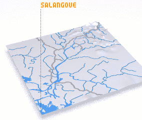 3d view of Salangoué