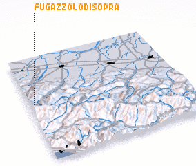 3d view of Fugazzolo di Sopra