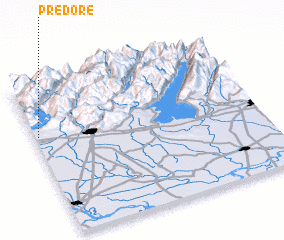 3d view of Predore