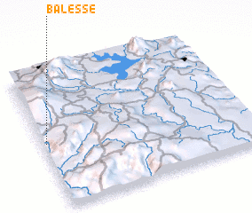 3d view of Balessé
