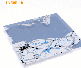 3d view of Lysabild