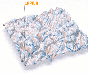 3d view of La Pila