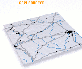 3d view of Gerlenhofen