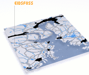 3d view of Eidsfoss