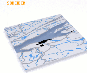 3d view of Sør-Eidem