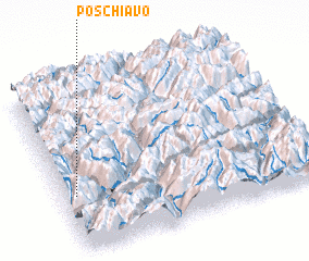 3d view of Poschiavo