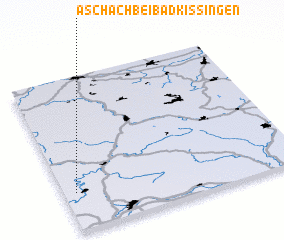 3d view of Aschach bei Bad Kissingen