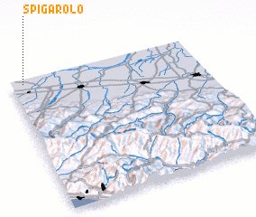 3d view of Spigarolo