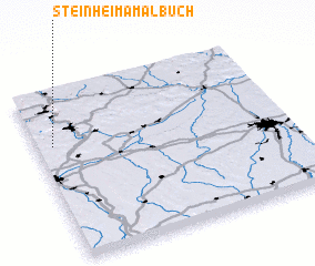 3d view of Steinheim am Albuch