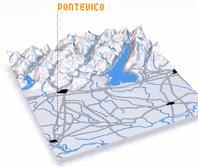 3d view of Pontevico