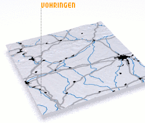 3d view of Vöhringen