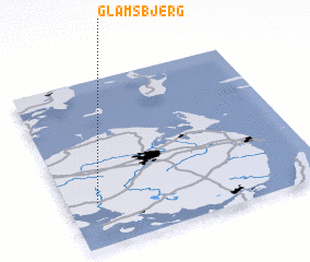 3d view of Glamsbjerg