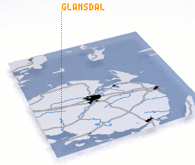 3d view of Glamsdal