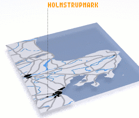 3d view of Holmstrup Mark