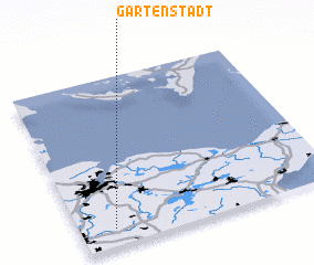 3d view of Gartenstadt