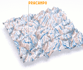 3d view of Prà Campo