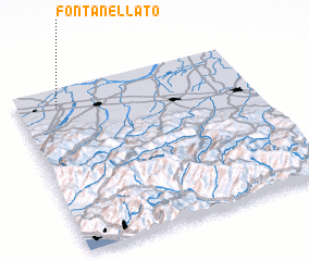 3d view of Fontanellato