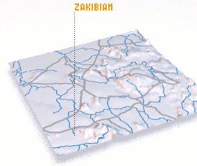 3d view of Zakibiam