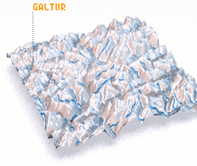 3d view of Galtür