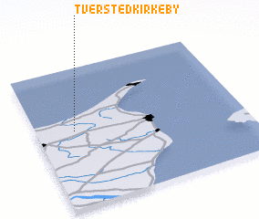 3d view of Tversted Kirkeby