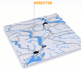 3d view of Hundstad