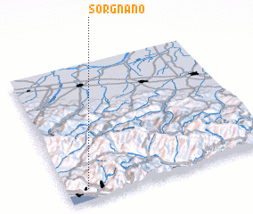 3d view of Sorgnano