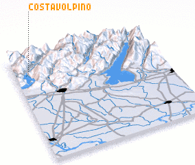 3d view of Costa Volpino