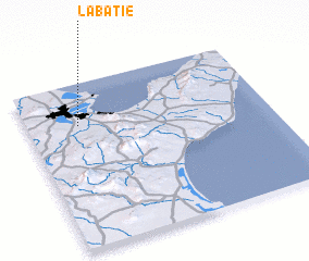 3d view of La Bâtie