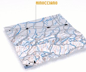 3d view of Minucciano