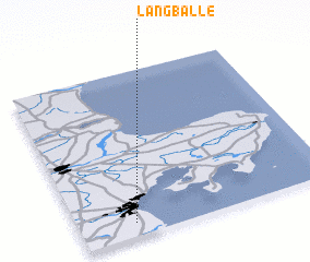 3d view of Langballe