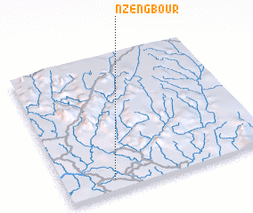 3d view of Nzeng-Bour