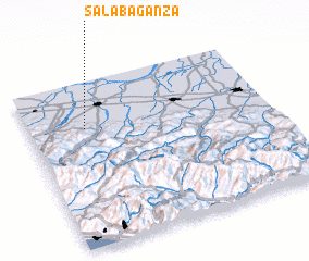 3d view of Sala Baganza