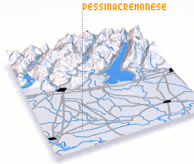 3d view of Pessina Cremonese