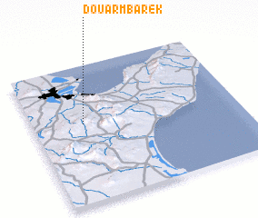 3d view of Douar Mbarek