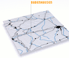 3d view of Babenhausen