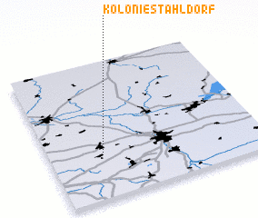 3d view of Kolonie Stahldorf