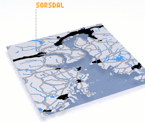 3d view of Sørsdal