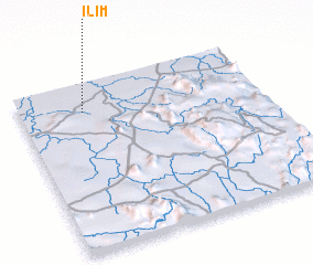 Ilim (Nigeria) map - nona.net