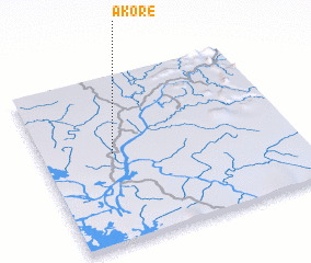 3d view of Akoré