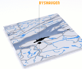 3d view of Byshaugen