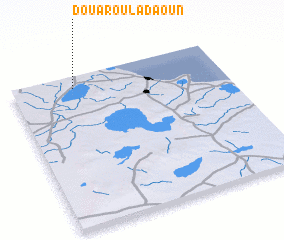3d view of Douar Oulad Aoun