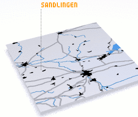 3d view of Sandlingen