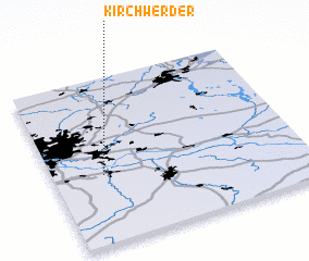 3d view of Kirchwerder