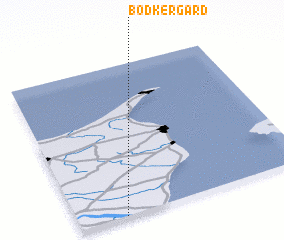 3d view of Bødkergård