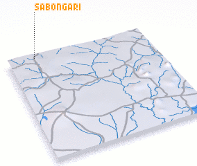 3d view of Sabon Gari