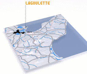 3d view of La Goulette