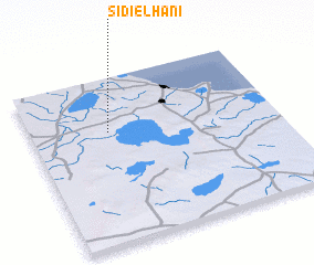 3d view of Sidi el Hani