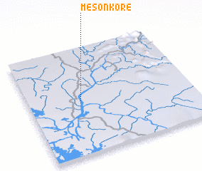 3d view of Mesonkoré