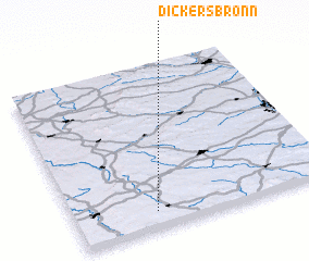 3d view of Dickersbronn