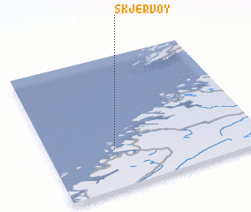 3d view of Skjervøy